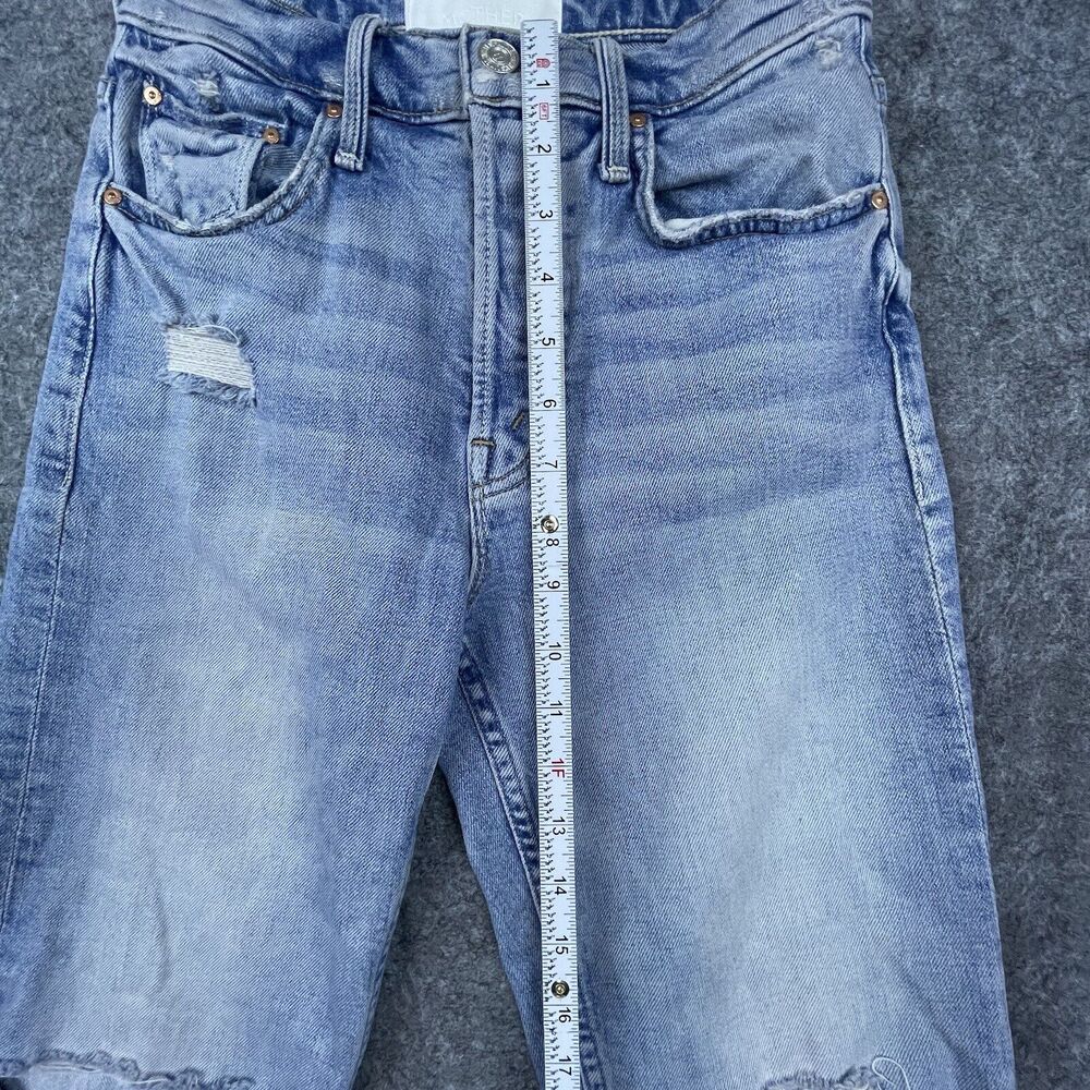 Mother Superior Jeans Womens‎ 24 Tomcat Confession Button Fly Ripped Thrashed - Picture 4 of 8